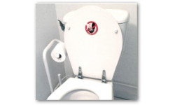 ne rien jeter hors papier toilettes dans les WC - 7cm - Sticker/autocollant