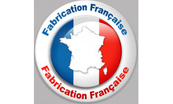 Fabrication Française - 20x20cm - Sticker/autocollant