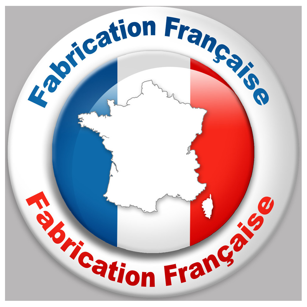 Fabrication Française - 15x15cm - Sticker/autocollant