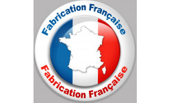 Fabrication Française - 15x15cm - Sticker/autocollant