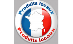 Produits locaux - 20x20cm - Sticker/autocollant