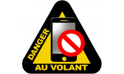 autocollant smartphone danger au volant