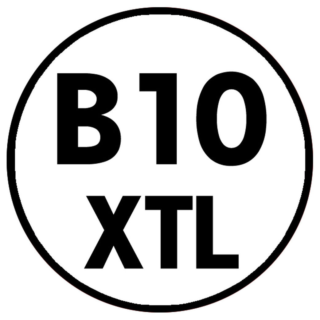 B10 - XTL - 15x15cm - Sticker/autocollant