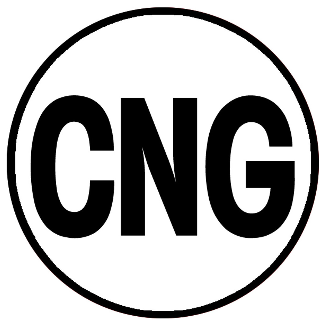 CNG - 20x20cm - Sticker/autocollant