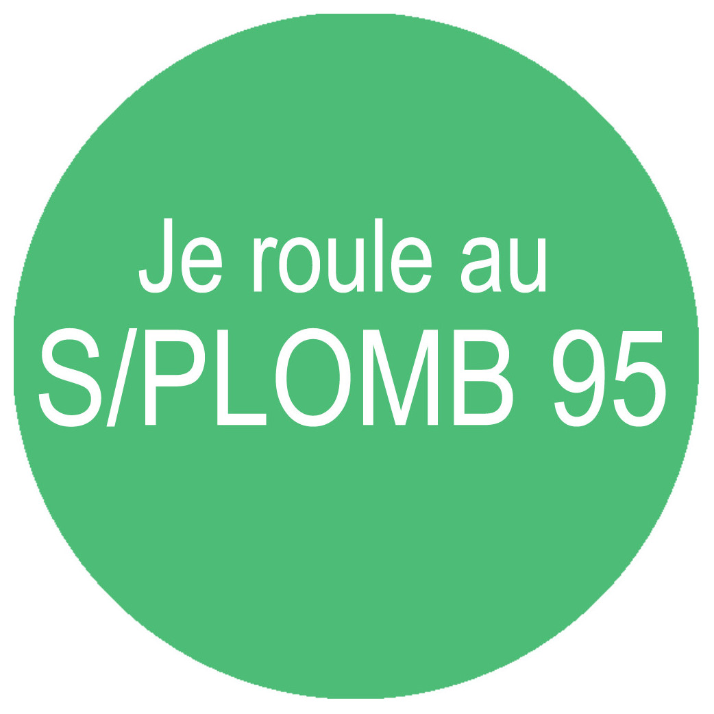SANS PLOMB 95 - 20cm - Sticker/autocollant