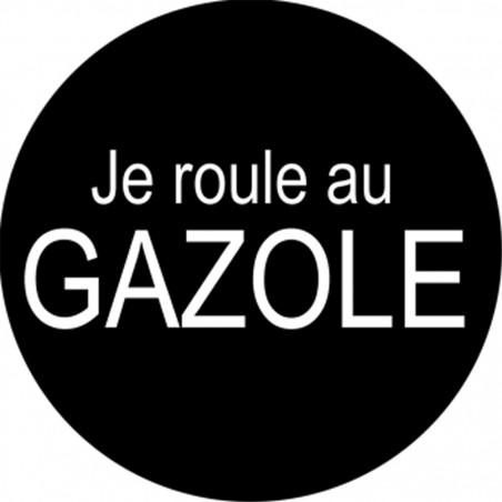 Sticker / autocollant GAZOLE : 20cm Sticker / autocollant GAZOLE : 20cm