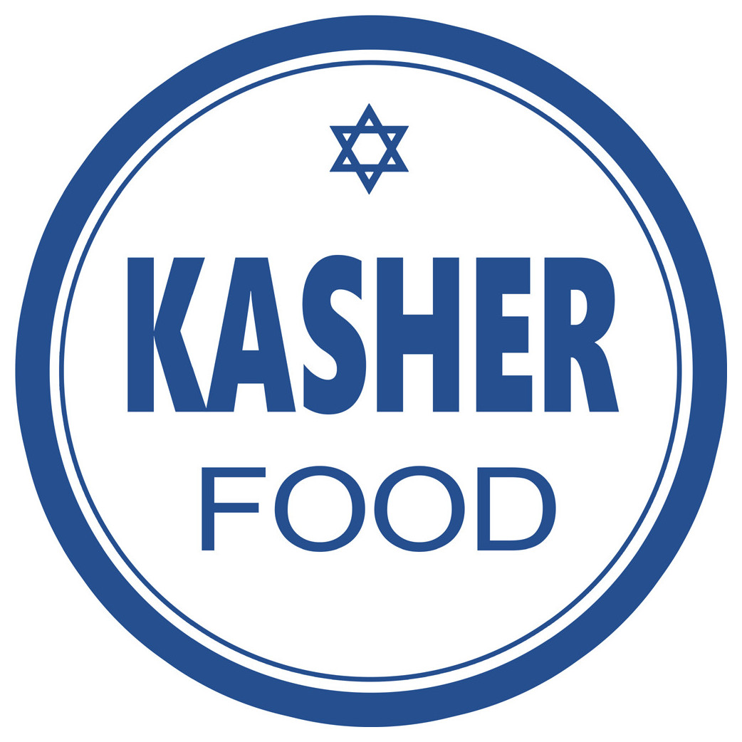 Nourriture Kasher - 20x20cm - Sticker/autocollant