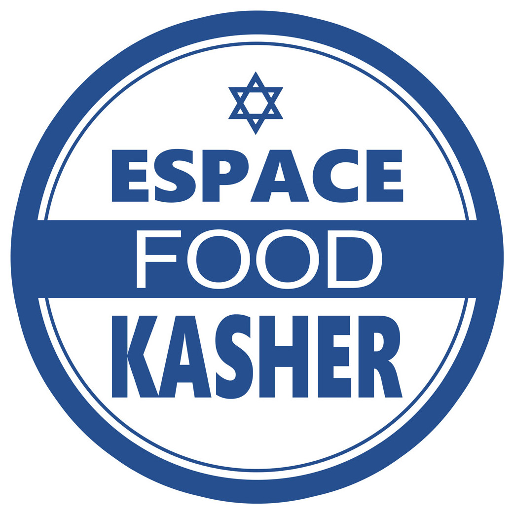 Kasher food - 15x15cm - Sticker/autocollant