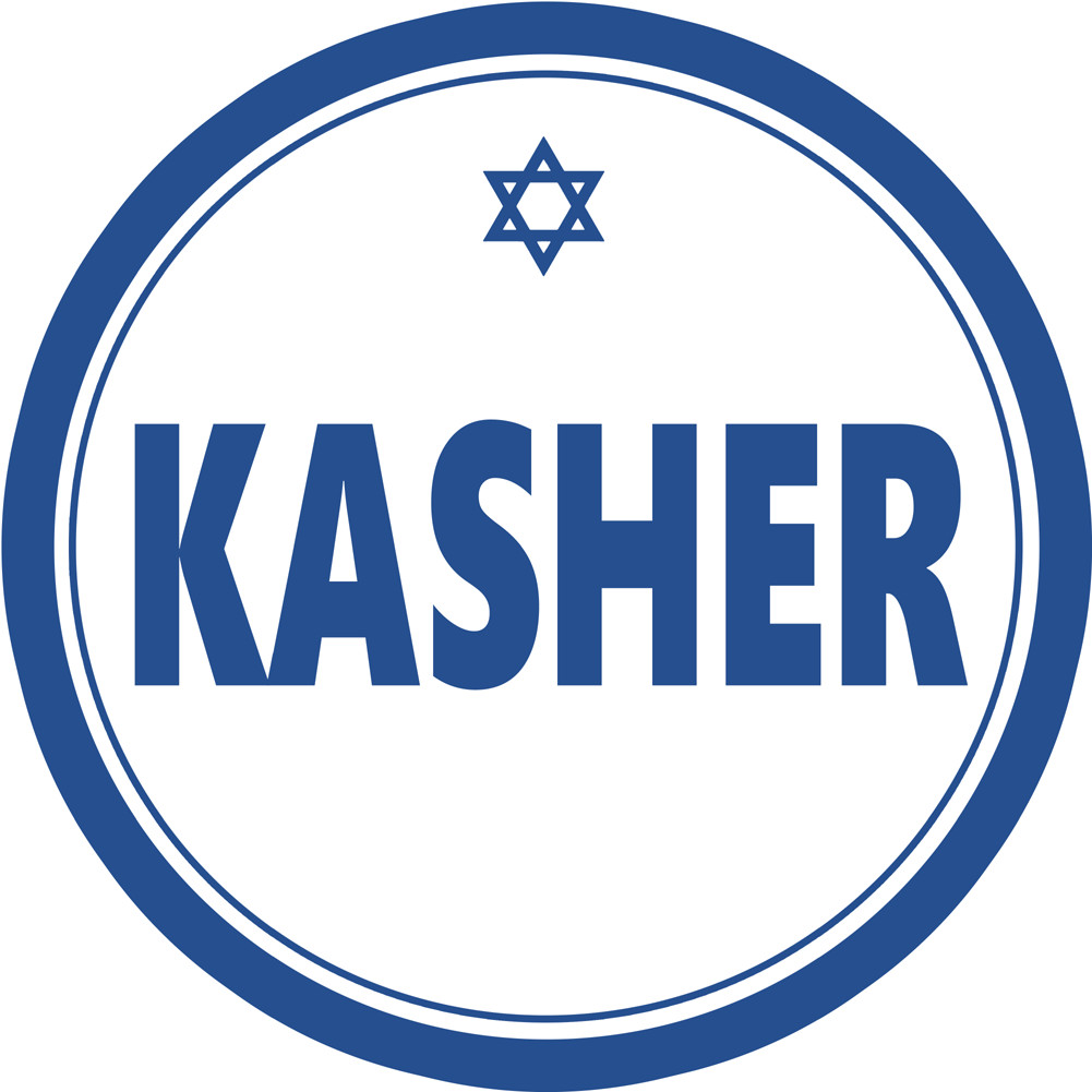 Kasher - 5x5cm - Sticker/autocollant