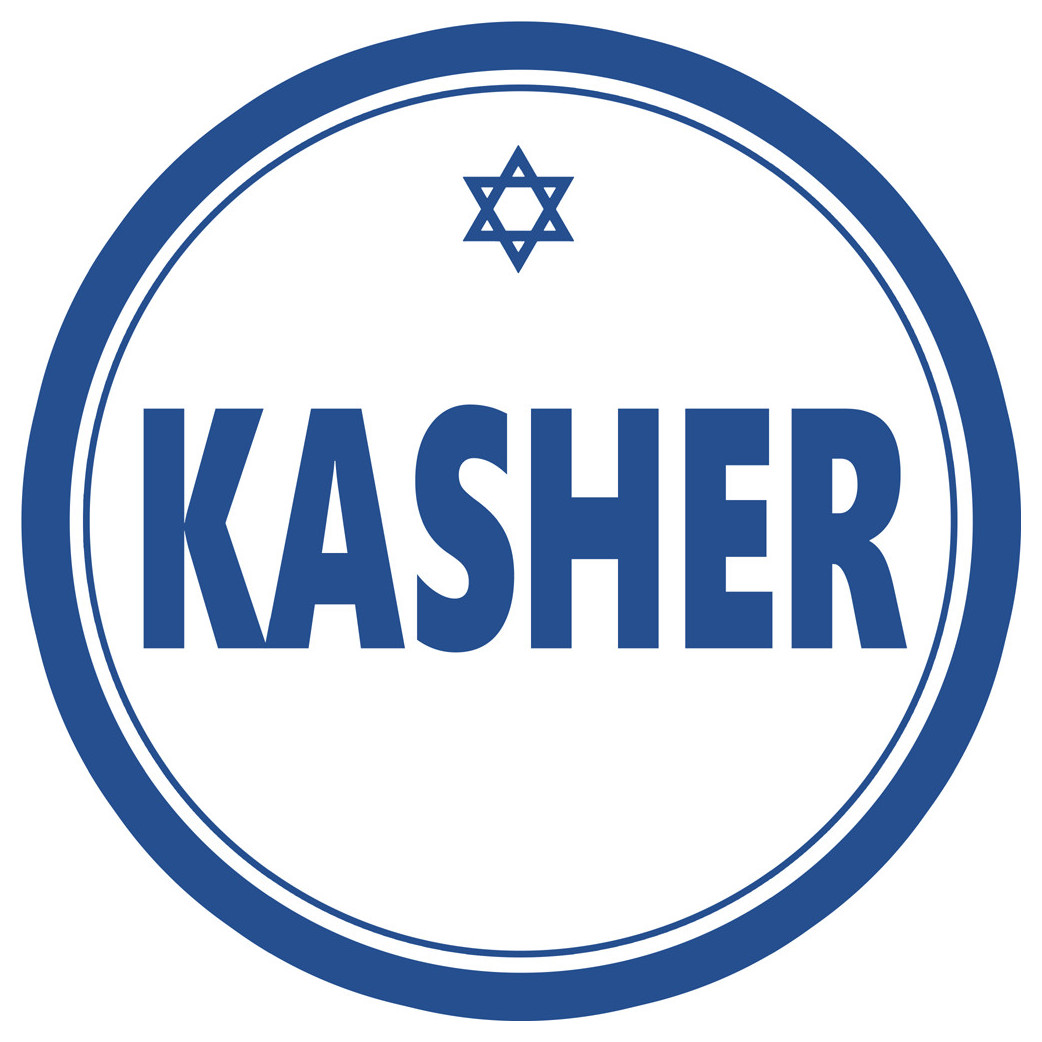 Kasher - 15x15cm - Sticker/autocollant