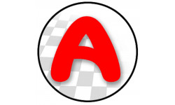 A Jeune Conducteur - Modèle n°7 (15cm) - Sticker/autocollant