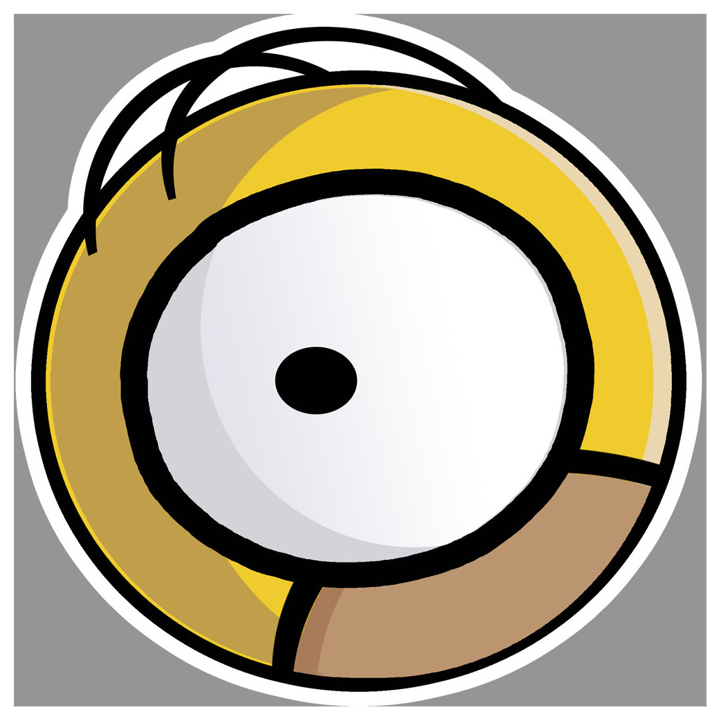 Sinbson - 5x5cm - Sticker/autocollant