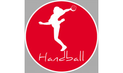 Handball - 15cm - Sticker/autocollant