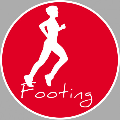 footing - 20cm - Sticker/autocollant