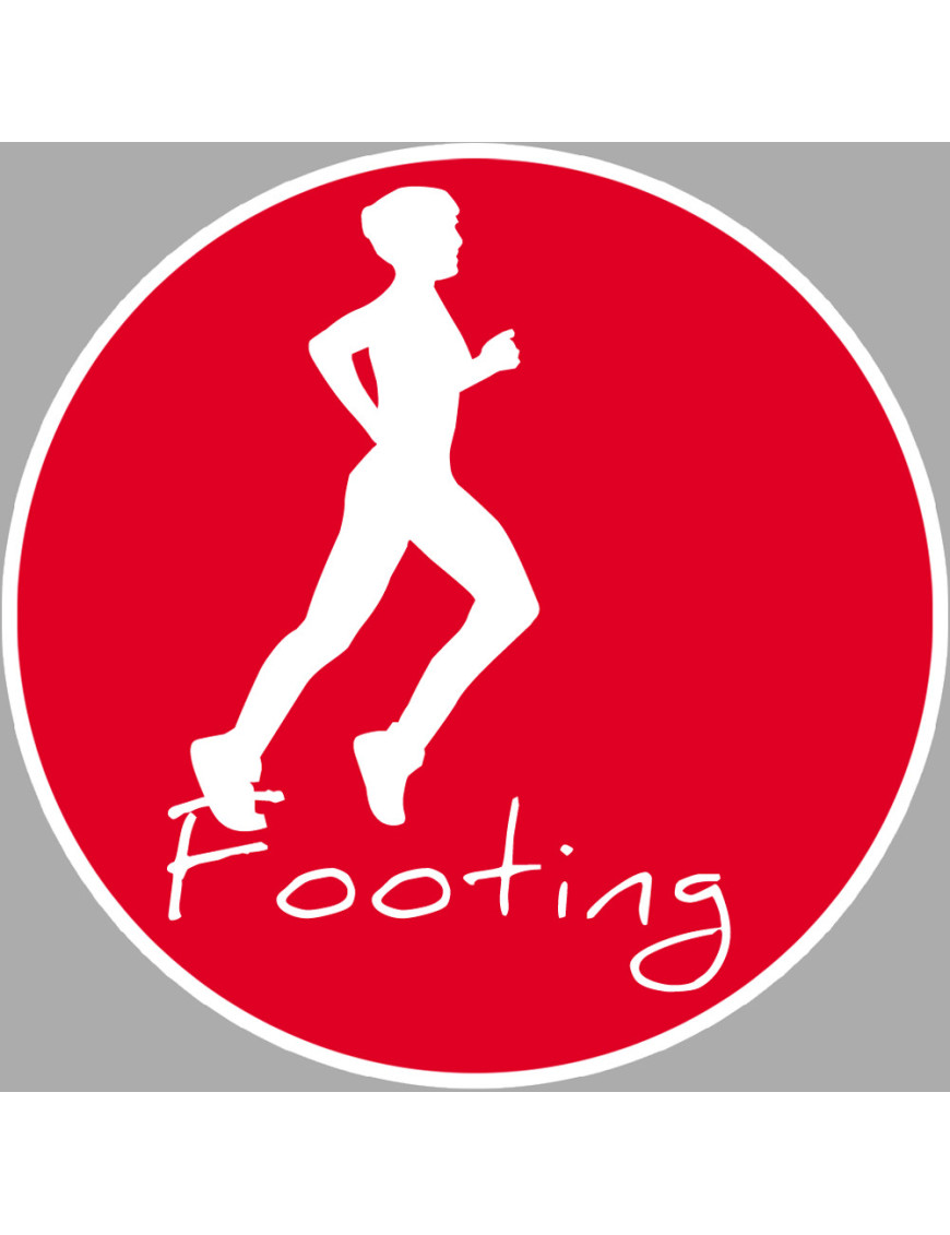 footing - 20cm - Sticker/autocollant
