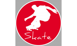 Skateboard - 10cm - Sticker/autocollant