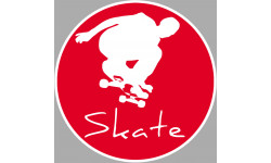 Skate - 10cm - Sticker/autocollant