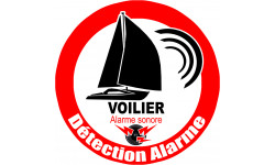 Alarme pour voilier - 10cm - Sticker/autocollant