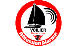 Alarme pour voilier - 20cm - Sticker/autocollant