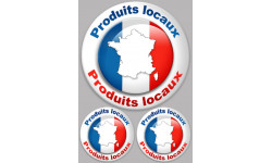 Produits locaux (1 fois 20cm + 2 fois 10cm) - Sticker/autocollant