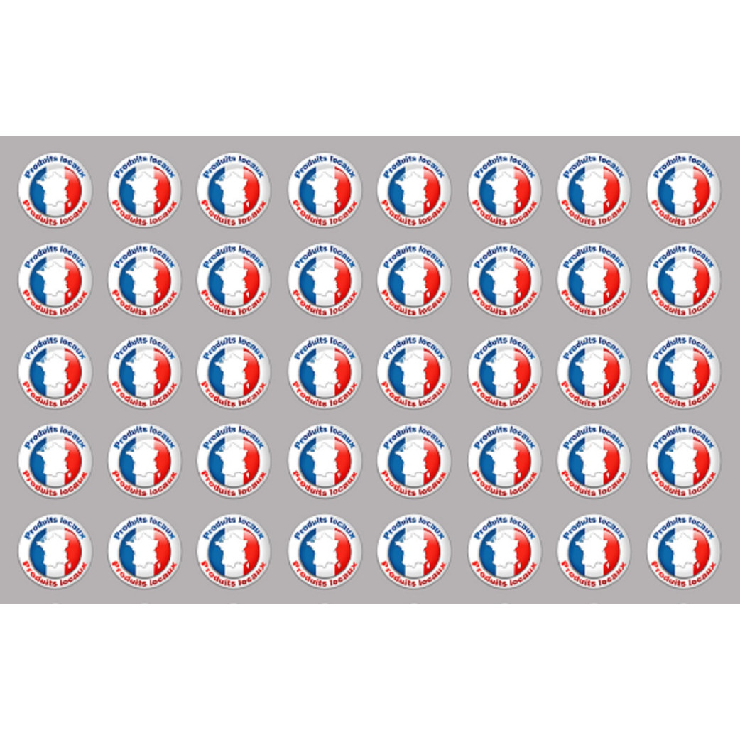 Produits Locaux (40 fois 2cm) - Sticker/autocollant