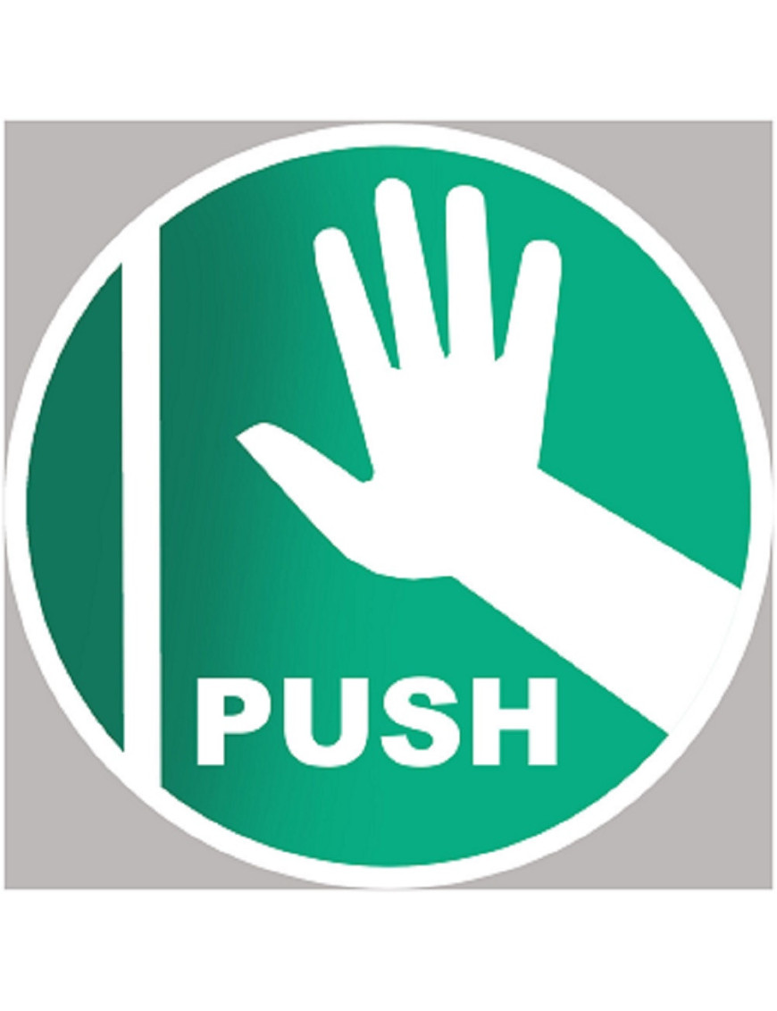 Autocollant "Porte à Maintenir Fermée" - 15 Cm, Sticker De Sécurité, Signalétique - 5