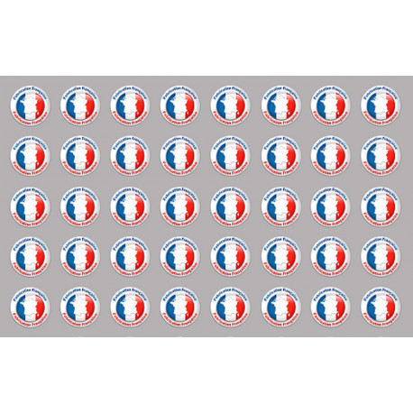 Fabrication Française (40 fois 2cm) - Sticker/autocollant