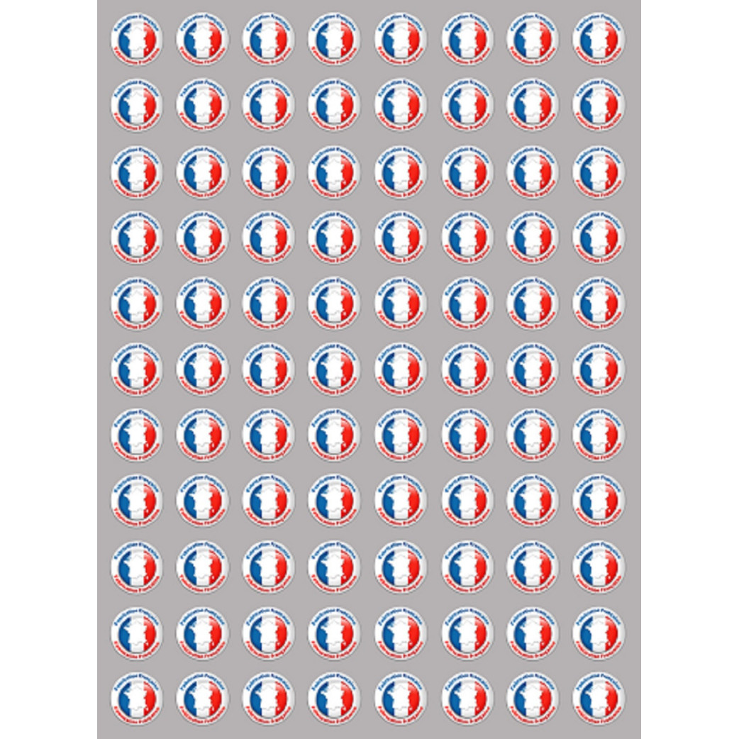 Fabrication Française (88 fois 2cm) - Sticker/autocollant