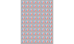 Fabrication française (88 fois 2cm) - Sticker/autocollant