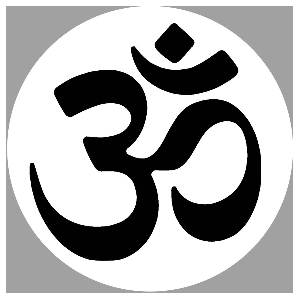  Om - Aum - 10cm - Sticker/autocollant