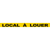 LOCAL À LOUER (120x10cm) - Sticker/autocollant
