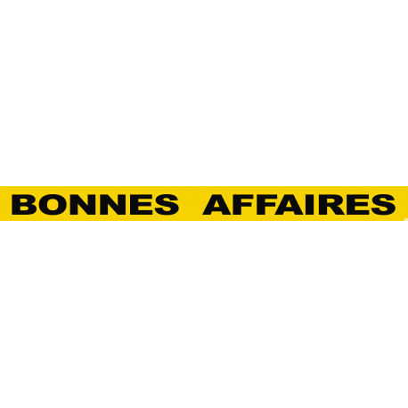 BONNES AFFAIRES (120x10cm) - Sticker/autocollant