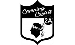 Campingcariste Corse 2A (10x7.5cm) - Sticker/autocollant