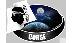 CORSE (14x10cm) - Sticker/autocollant