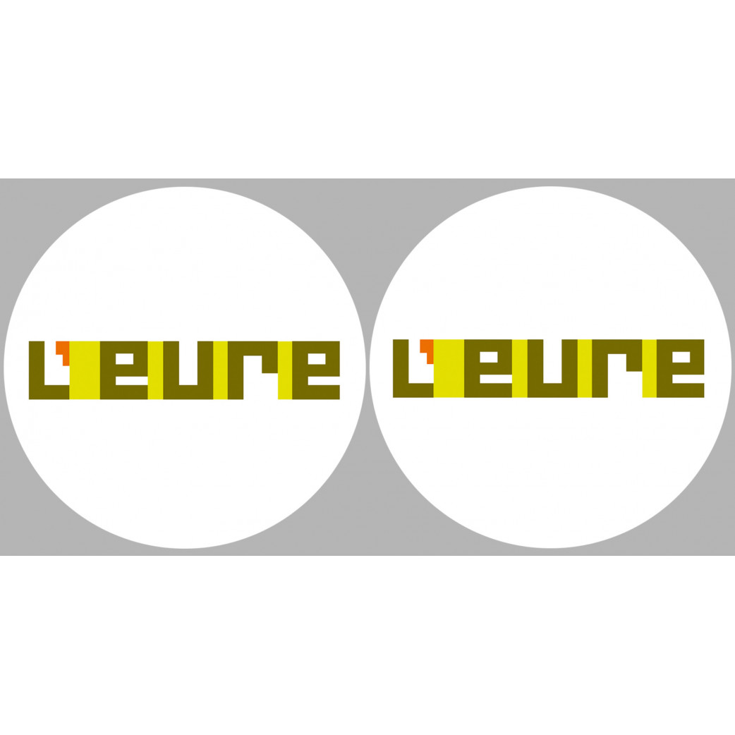l'Eure (2fois 10cm) - Sticker/autocollant
