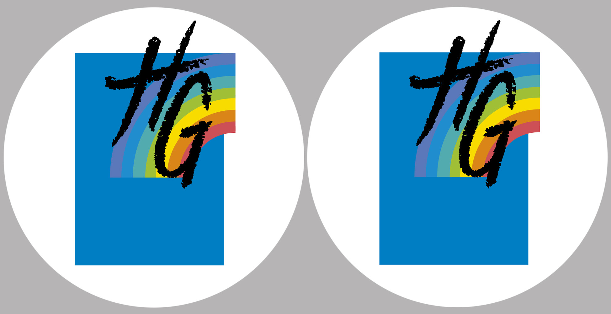 la Haute Garonne (2fois 10cm) - Sticker/autocollant