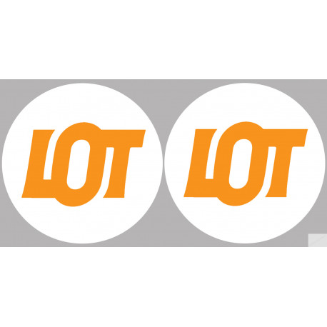 le Lot (2fois 10cm) - Sticker/autocollant