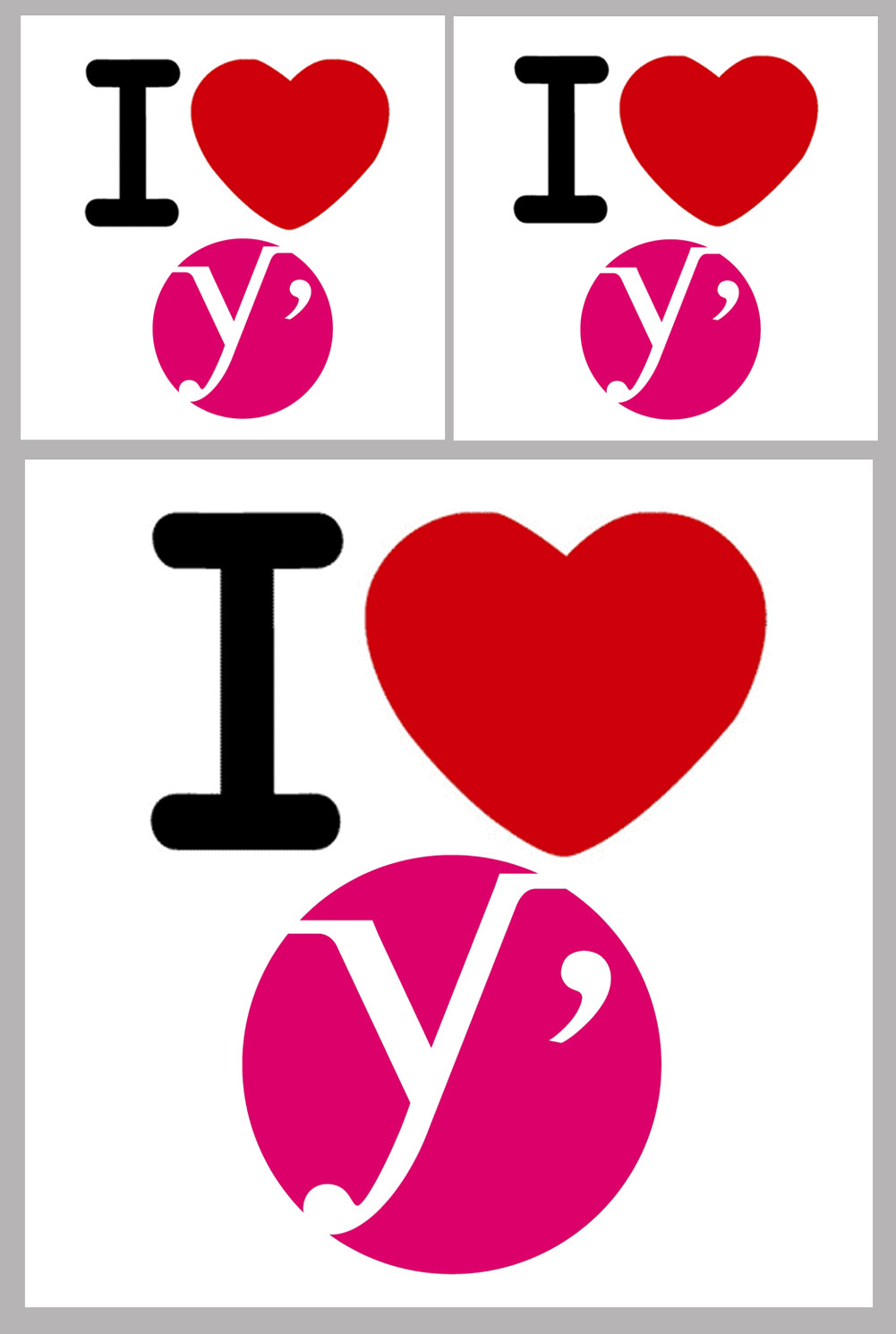 les Yvelines (1fois 10cm 2fois 5cm) - Sticker/autocollant