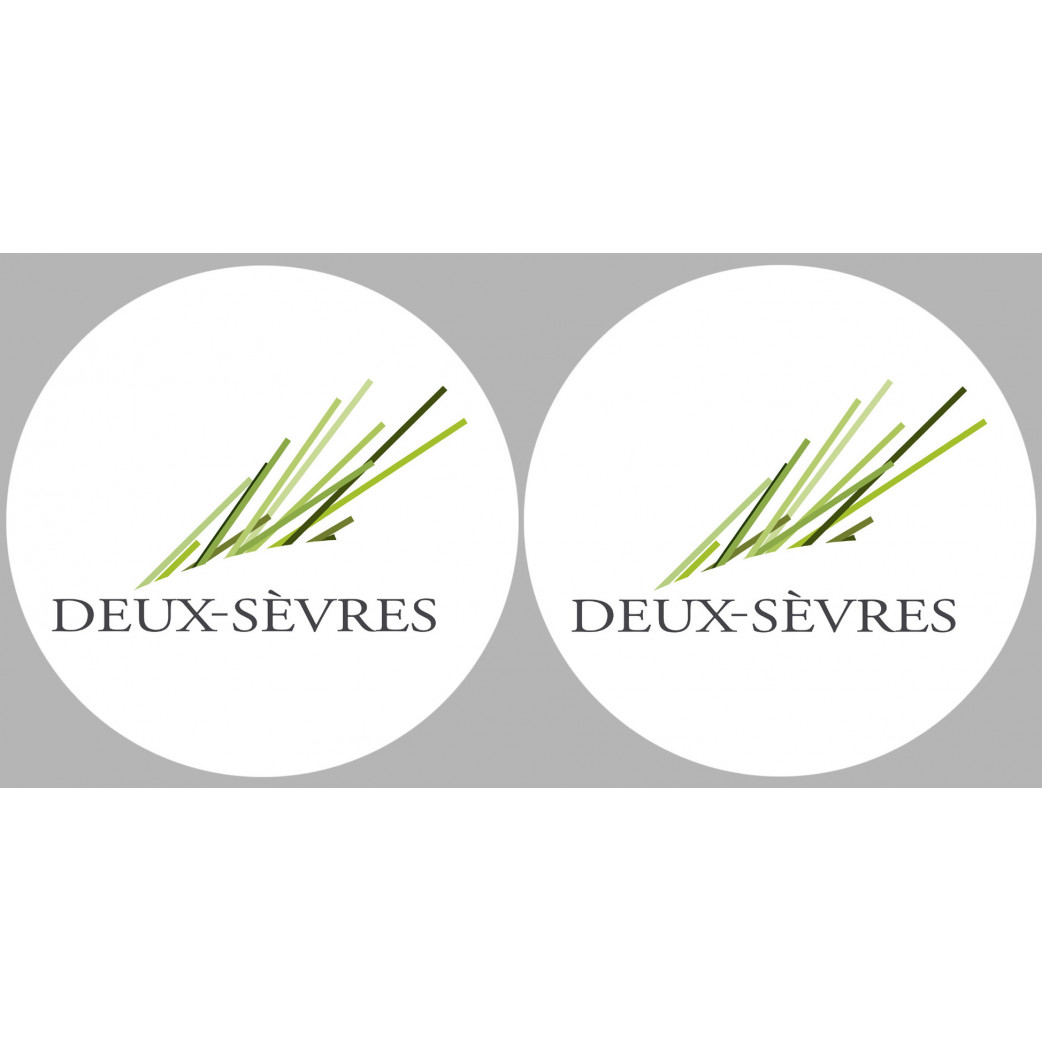 les Deux-Sèvres (2fois 10cm) - Sticker/autocollant
