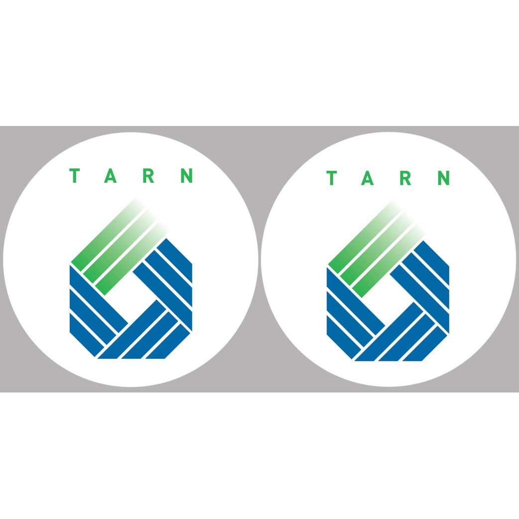 le Tarn (2fois 10cm) - Sticker/autocollant