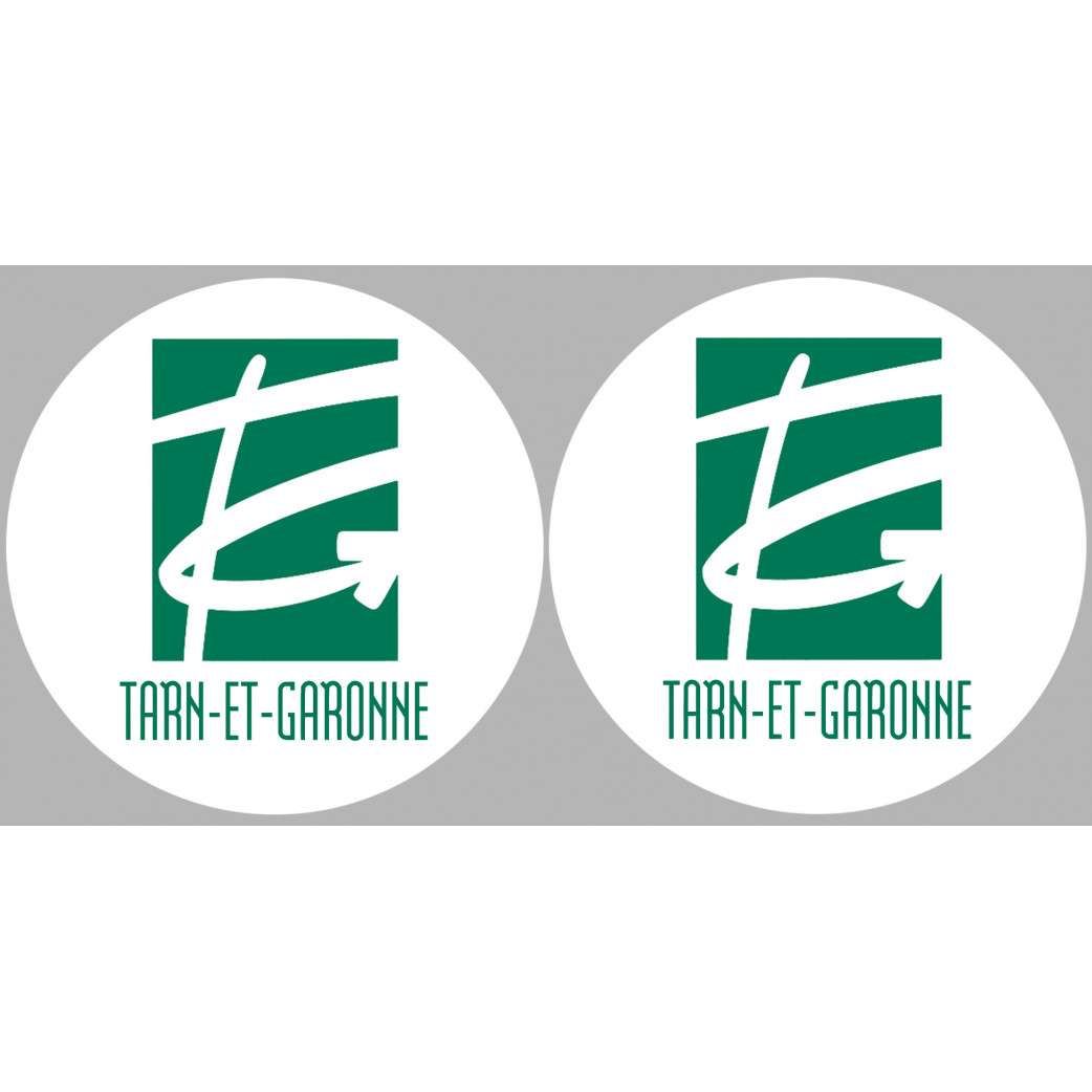 le Tarn et Garonne (2fois 10cm) - Sticker/autocollant