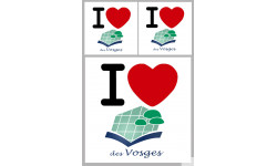 Département 88 les Vosges (1fois 10cm 2fois 5cm) - Sticker/autocollant