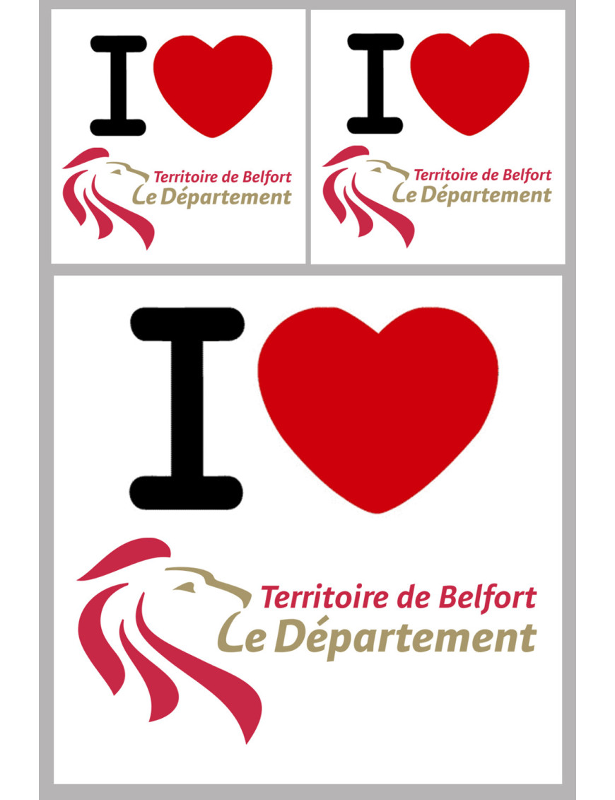 Patch/écusson Thermocollant Département 90 Territoire De Belfort - Pour Vêtement, Blouson, Sac