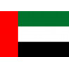 Drapeau Émirats arabes unis (19.5x13cm) - Sticker/autocollant
