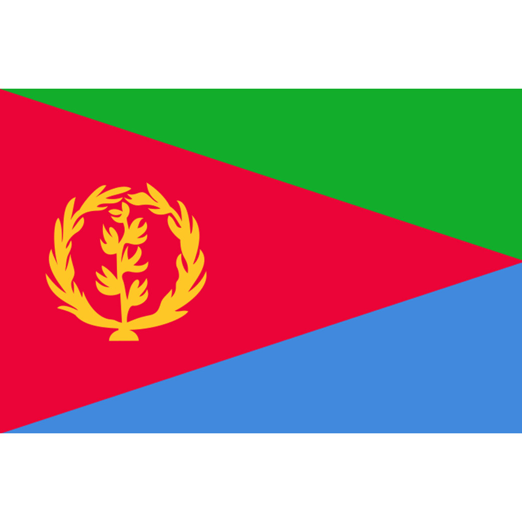 Drapeau Érythrée (15x10cm) - Sticker/autocollant