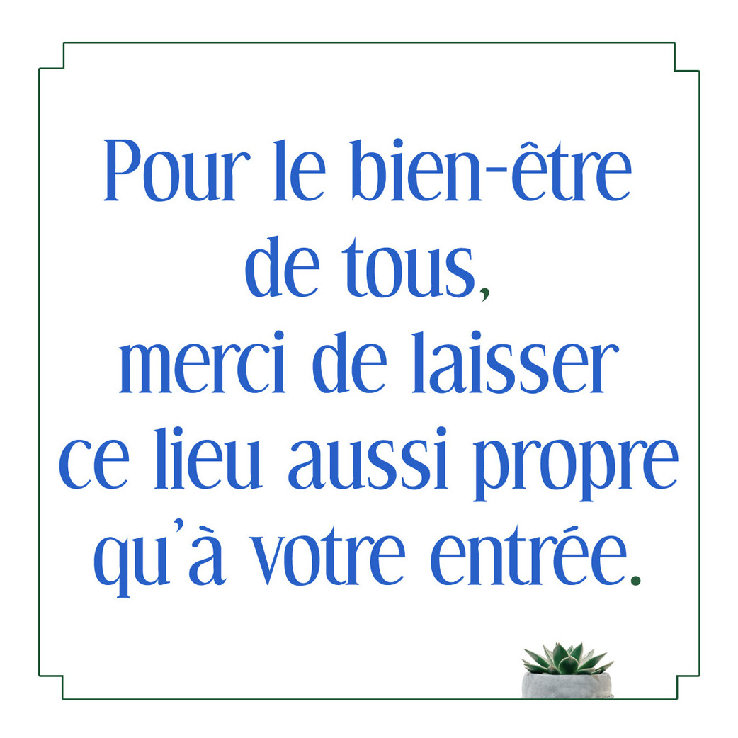 WC, toilette propreté (10x10cm) - Sticker/autocollant