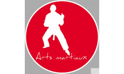 Arts martiaux 4 - 5cm - Sticker/autocollant