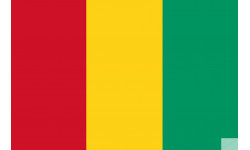 Guinée Afrique Conakry Drapeau Drapeau Drapeau Voyage Cadeau' Autocollant