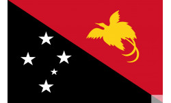 Drapeau Papouasie-Nouvelle-Guinée (19.5x13cm) - Sticker/autocollant