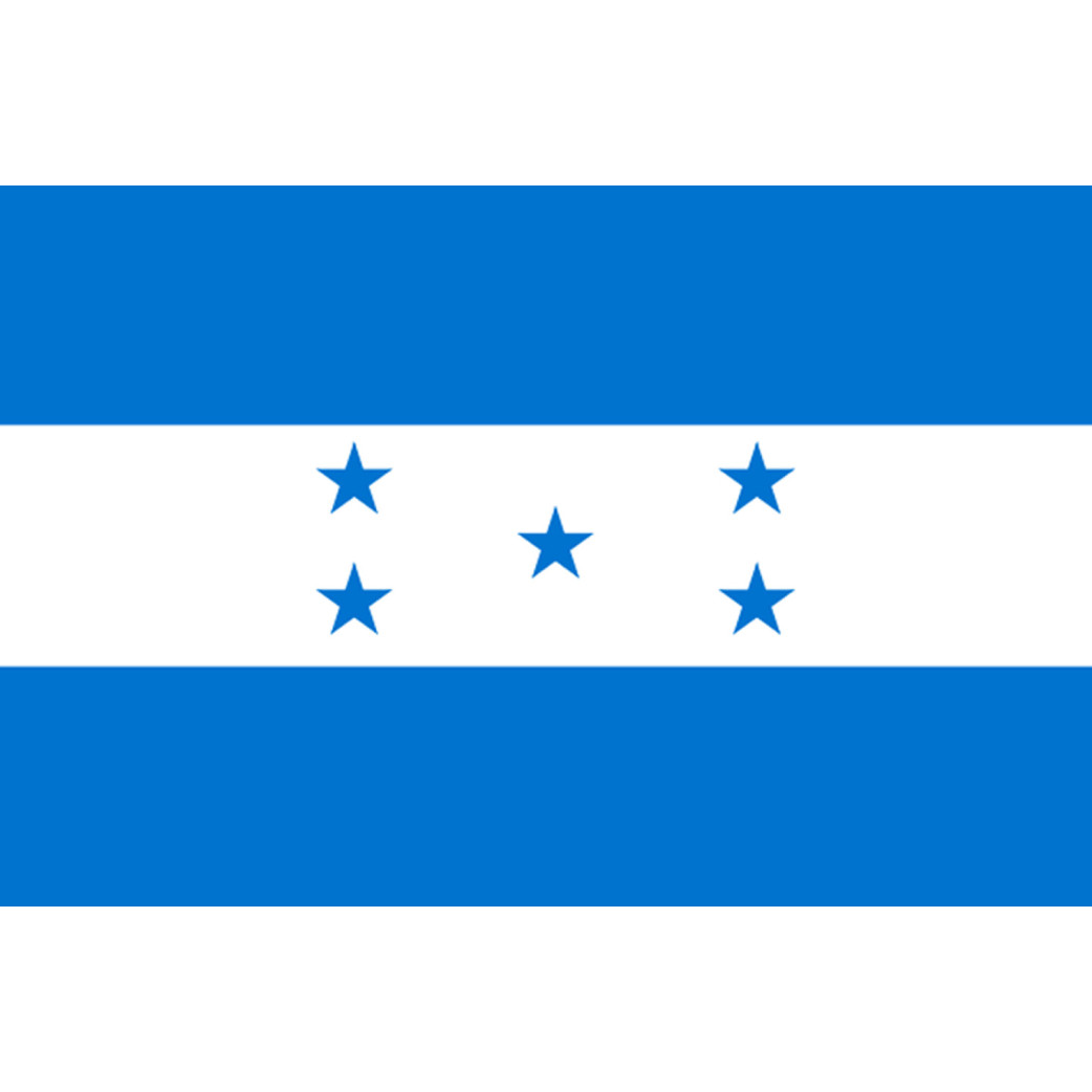 Drapeau Honduras - (5x3.3cm) - Sticker/autocollant